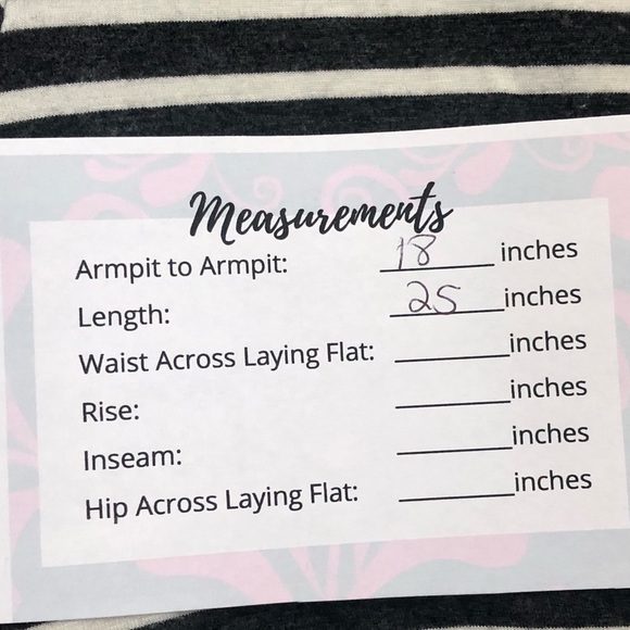 Skies are Blue charcoal gray cream stripe v-neck long sleeve top layer look M - Picture 10 of 10